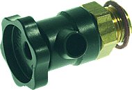 VSH Aftapper VSH met fiberring 1/4 kunststof 0497937