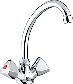 Paffoni Etoile keukenkraan chroom ET078CR29