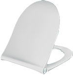 Pressalit Sway Uni 970 closetzitting softclose en quick elaese RVS scharnier wit 970000D05999