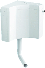 Wisa 444 hoek reservoir 444 wit 8050428501 