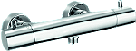 Paffoni Light douchethermostaat HOH 15cm chroom LIQ168ECR
