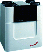 Zehnder ComfoAir Q450 L VV ST WTW-unit aansluitingen links 471502062