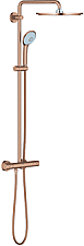 Grohe Euphoria XXL System 310 douchesysteem met thermostaatkraan brushed warm sunset 26075DL0