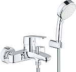 Grohe Eurostyle Cosmopolitan badkraan 15cm m. badset chroom/wit 3359220A