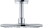 Grohe Rainshower 310 SmartActive Cube Hoofddoucheset plafond 142 mm 2 straalsoorten chroom 26481000
