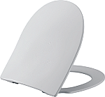 Pressalit 300 Slim closetzitting Slim met deksel m. softclose m. DG6 combi scharnier, universeel wit 1014000DG69999 