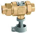 Caleffi 573 CA terugstroombeveiliger terugslagklep 1/2 binnendraad niet controleerbaar 573415