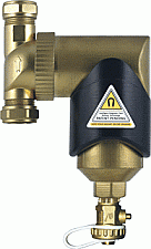 Spirotech Lucht-/vuilafscheider v CV/koeling SpiroTrap UE022WH Spirotech Lucht-/vuilafscheider v CV/koeling SpiroTrap UE022WH
