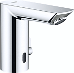 Grohe Bau Cosmopolitan elektronische wastafelkraan m. infrarood m. menging m. batterij 6V chroom 36451000