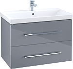 Villeroy & Boch Avento meubelwastafel m. 1 kraangat 80x47cm m. overloop wit 41568001