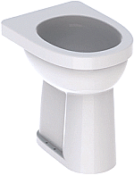 Geberit 300 Comfort closet 84 AO (+10cm) vlakspoel wit S8000900000G