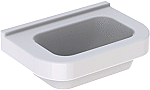 Geberit 300 Basic fontein 36 cm zonder kraangat en overloop wit S8400115000G Geberit 300 Basic fontein 36 cm zonder kraangat en overloop wit S8400115000G