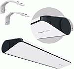 Flowair SLIM W-100 luchtgordijn wit met beugel en sensor 1103711