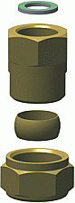 Atag aansluitkop expanisevat 3/8" AA22900U