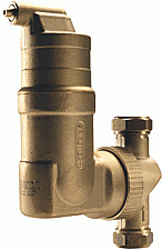 Spirotech SpiroVent RV2 luchtafscheider verticaal/horizontaal 28mm knel UA028W Spirotech SpiroVent RV2 luchtafscheider verticaal/horizontaal 28mm knel UA028W
