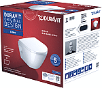 Duravit D-Neo Wandcloset Combipack 37x48x40 cm wit 45870900A1
