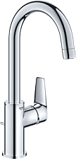 Grohe BauEdge Wastafelmengkraan L-Size (opbouw) chroom 23760001 Grohe BauEdge Wastafelmengkraan L-Size (opbouw) chroom 23760001