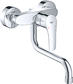 Grohe Eurosmart Keukenmengkraan chroom 31391003 Grohe Eurosmart Keukenmengkraan chroom 31391003