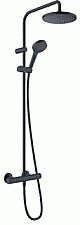Hansgrohe  Vernis Blend Showerpipe mat zwart 26089670